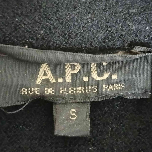 アーペーセー A.P.C. 00S イーストバイウエスト イタリア製 ウール タック ジップジャケット メンズ import:S