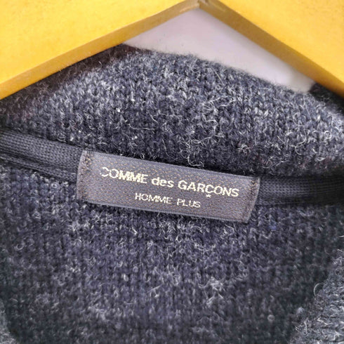 コムデギャルソンオムプリュス COMME des GARCONS HOMME PLUS カーブ期 ハーフジップ ニット メンズ