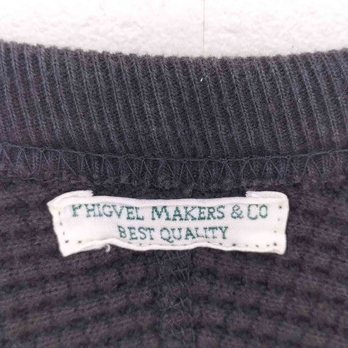 フィグベルメーカーズアンドコー PHIGVEL MAKERS & Co. HEAVY WAFFLE TOP domestic メンズ 2