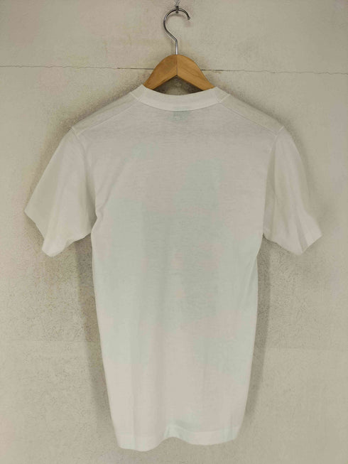 フルーツオブザルーム FRUIT OF THE LOOM 90s- MADE IN CANADA 袖裾シングル VANCOUVER フロントプリントクルーネックTシャツ メンズ S
