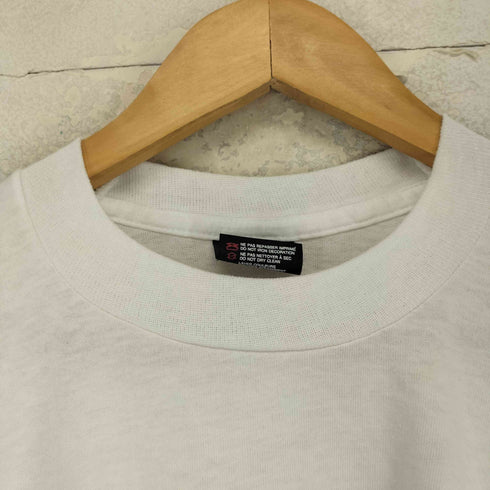 フルーツオブザルーム FRUIT OF THE LOOM 90s- MADE IN CANADA 袖裾シングル VANCOUVER フロントプリントクルーネックTシャツ メンズ S