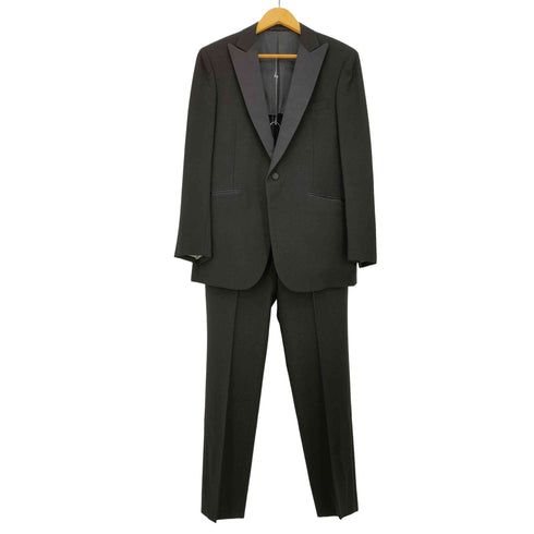 パーフェクトスーツファクトリー P.S.FA Perfect Suit FActory ウール100 ジャケット パンツ タキシードセットアップ メンズ どちらもM