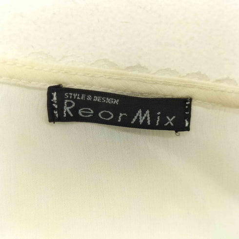 Reor Mix シアーレースブラウス レディース