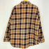 ジェーシーペニー JC Penney 60-70s QUILTED SHIRT 襟芯 マドラスチェック キルティング フランネルシャツ メンズ import:XL