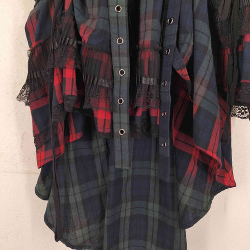 PUNKRAVE レース 編み上げ キャミワンピース レディース XL