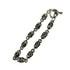 スカルデザイン チェーンブレスレット メンズ