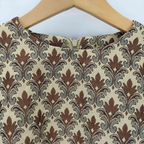 SANSeLF jacquard flower dress sanw21 レディース FREE