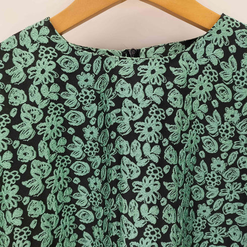 SANSeLF jacquard flower dress sanw21 レディース FREE