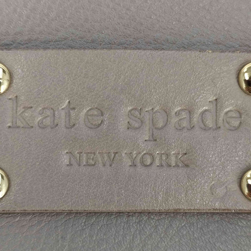 ケイトスペードニューヨーク kate spade NEW YORK 裏地ロゴ レザー ハンドバック レディース