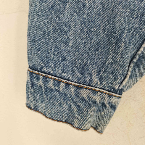 {SHOGUN フロントロゴ刺繍デニムジャケット メンズ M