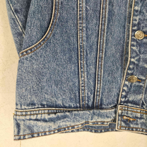 {SHOGUN フロントロゴ刺繍デニムジャケット メンズ M
