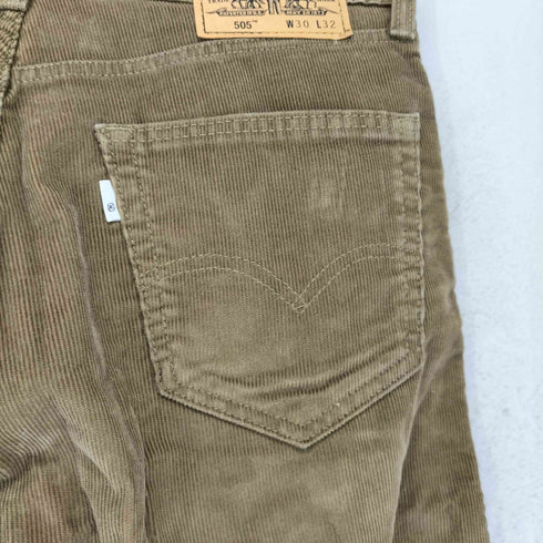 リーバイス Levis 505 ボタン裏3249 ジップフライコーデュロイパンツ メンズ W30
