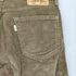 リーバイス Levis 505 ボタン裏3249 ジップフライコーデュロイパンツ メンズ W30
