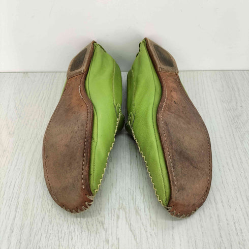 マックスマーラ MAX MARA レザー モカシンローファー レディース EUR:35