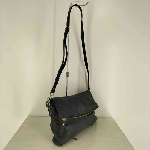 ケイトスペードニューヨーク kate spade NEW YORK ロゴマーク レザー ショルダーバック レディース