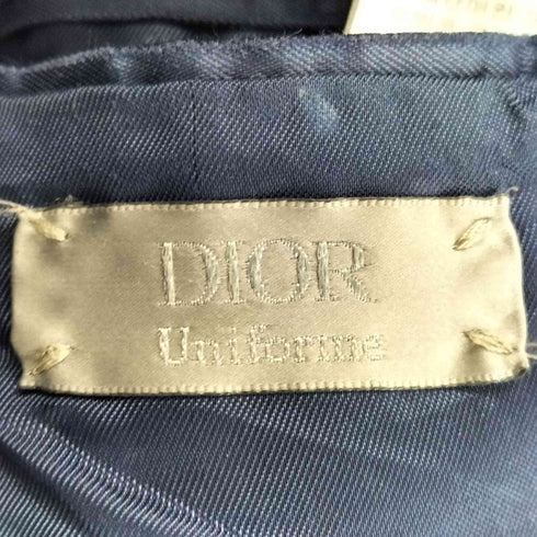 ディオール Dior Uniforme ウール 2Bテーラードジャケット メンズ 44R
