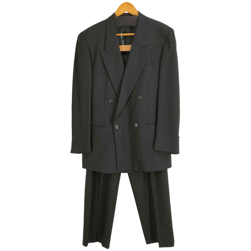 イブサンローランプールオム Yves Saint Laurent Pour Homme ダブルブレスト テーラードジャケット スラックス セットアップ メンズ