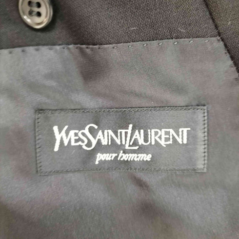イブサンローランプールオム Yves Saint Laurent Pour Homme ダブルブレスト テーラードジャケット スラックス セットアップ メンズ