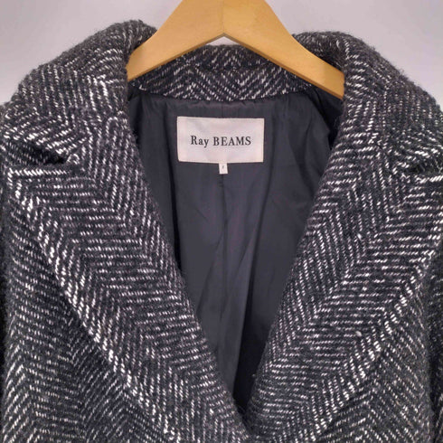 レイビームス Ray BEAMS ツイードダブルハーフコート レディース 1