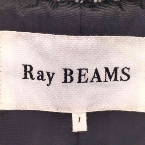 レイビームス Ray BEAMS ツイードダブルハーフコート レディース 1