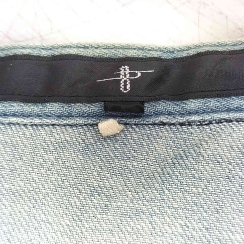 ノーアイディー NO ID. ノーカラーデニム L/S デニムウエスタンシャツ メンズ 1