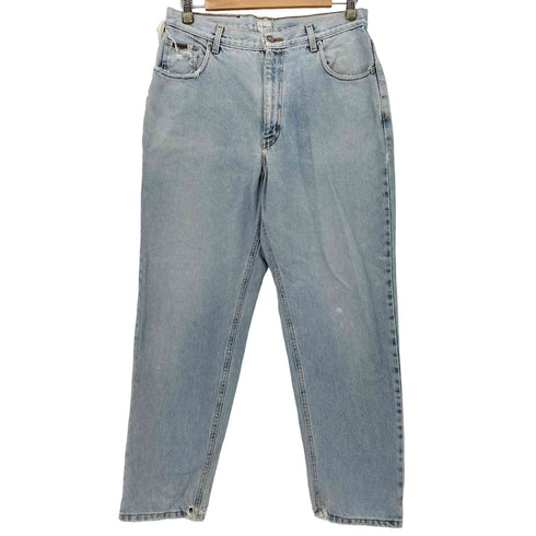 カルバンクラインジーンズ Calvin Klein Jeans 90-00S USA製 アイスブルー ストレート テーパード デニム メンズ US:34-35