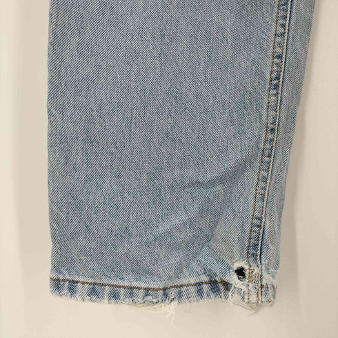 カルバンクラインジーンズ Calvin Klein Jeans 90-00S USA製 アイスブルー ストレート テーパード デニム メンズ US:34-35