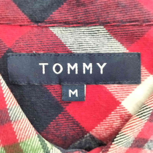 トミーヒルフィガー TOMMY HILFIGER L/S BD ヘビーネルシャツ メンズ JPN:M