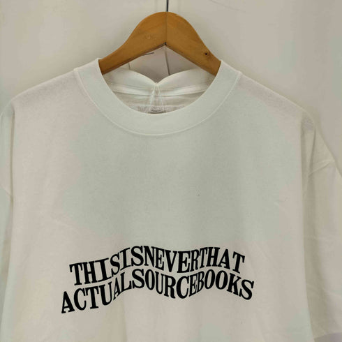 ディスイズネバーザット thisisneverthat TNT ASb Commuter Tee クルーネックTシャツ メンズ import:XL