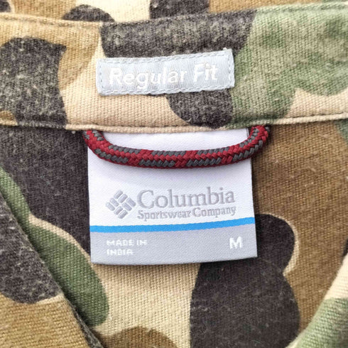 コロンビアスポーツウェア Columbia Sportswear L/S カモ柄 シャツ メンズ JPN:M