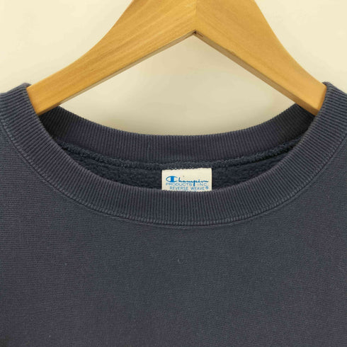 ミンナノ MIN-NANO REVERSE WEAVE プリントロゴ クルーネックスウェット メンズ XXL