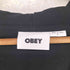 オベイ OBEY ロゴ刺繍 ジップアップパーカー メンズ import:L