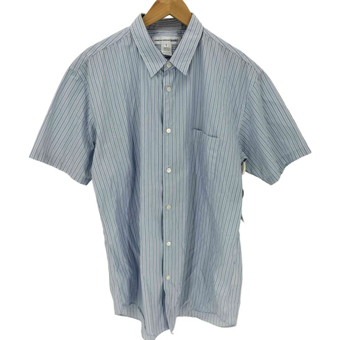 コムデギャルソンシャツ COMME des GARCONS SHIRT フランス製 ストライプ 半袖シャツ メンズ X