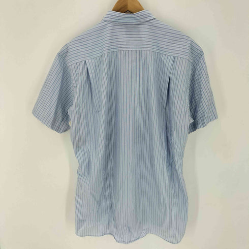 コムデギャルソンシャツ COMME des GARCONS SHIRT フランス製 ストライプ 半袖シャツ メンズ X