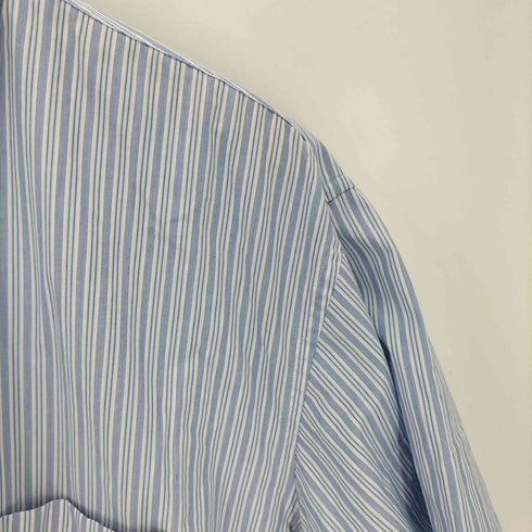 コムデギャルソンシャツ COMME des GARCONS SHIRT フランス製 ストライプ 半袖シャツ メンズ X
