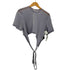 マメクロゴウチ Mame Kurogouchi Lame Jersey Cropped Sheer Top レディース 2