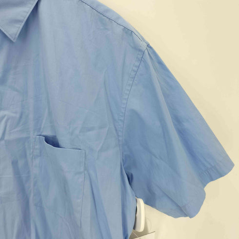 コムデギャルソンシャツ COMME des GARCONS SHIRT フランス製 レギュラーカラー コットン 半袖 シャツ メンズ XL