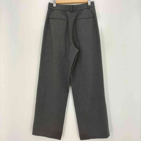 ユニクロ UNIQLO タックワイドパンツ(ツータック・丈標準69~71cm) レディース JPN:M