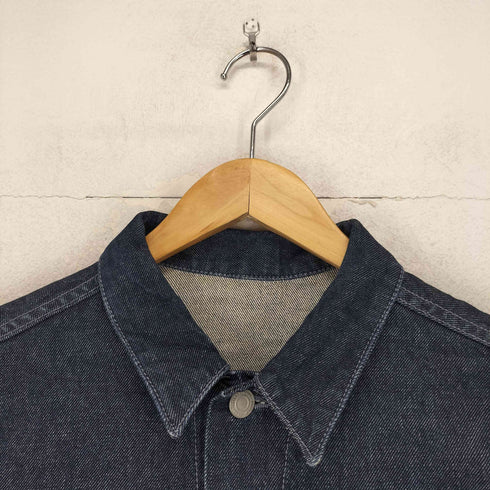 ユニクロ UNIQLO 紺タグ OLD デニムトラッカージャケット レディース L