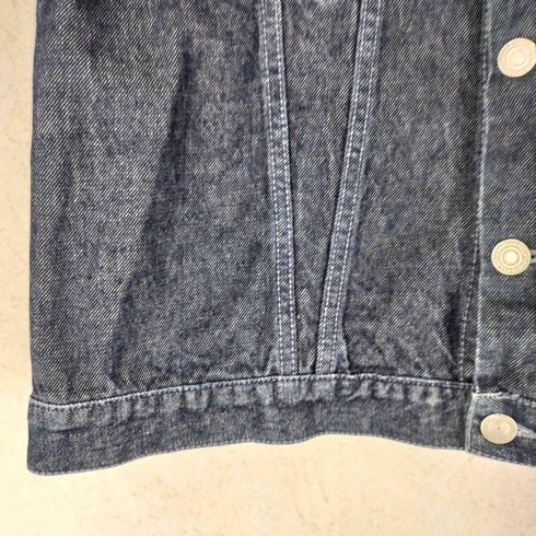ユニクロ UNIQLO 紺タグ OLD デニムトラッカージャケット レディース L