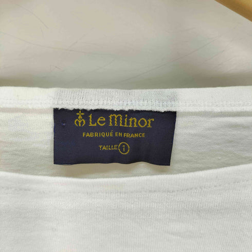 ルミノア Le minor ボートネック ビックシルエットカットソー レディース 1