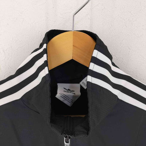 アディダス adidas LOCK UP TRACK TOP ナイロントラックジャケット レディース import:M