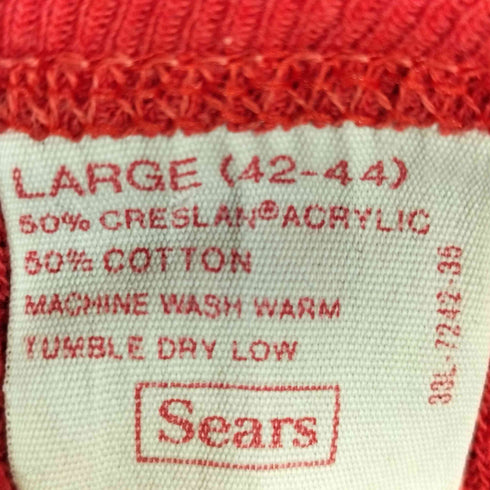 シアーズ Sears 50/50 サーマル カットソー メンズ import:L