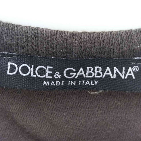 ドルチェアンドガッバーナ DOLCE&GABBANA 00S GODDESS 女神 プリント S/S クルーネック Tシャツ Y2K レディース EUR:48