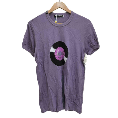 ドルチェアンドガッバーナ DOLCE&GABBANA 00S JAZZ レコード S/S クルーネック Tシャツ Y2K レディース 50