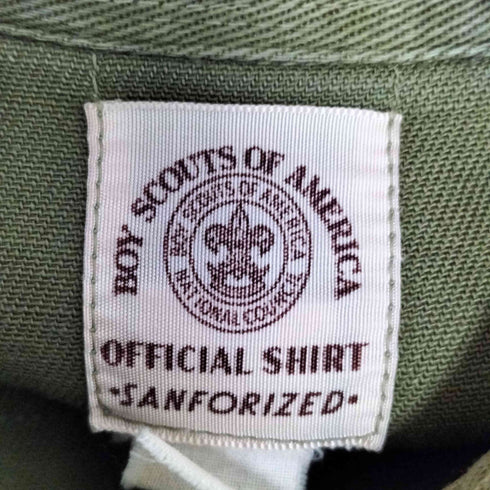 ボーイスカウトオブアメリカ BOY SCOUTS OF AMERICA 60S SANFORIZED ボーイスカウトシャツ メンズ