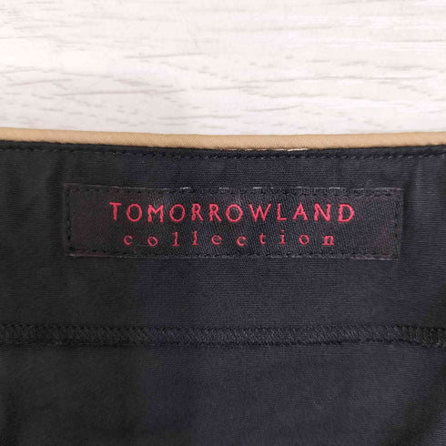 トゥモローランドコレクション TOMORROWLAND collection ボートネック スリットワンピース レディース JPN:34