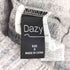 デイジー DAZY 襟ファー リブニットジップカーディガン Y2K レディース import:S