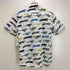 ピーエスポールスミス PS Paul Smith アニマル 総柄 S/S オープンカラー シャツ メンズ import:M