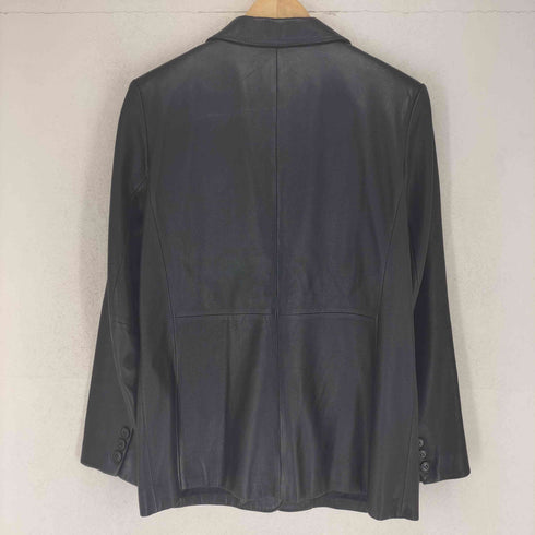 Lepops lamb leather ラムレザー2Bテーラードジャケット レディース 11